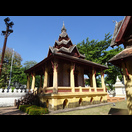 Ein Nebengebäude (ehemalige Bibliothek?) des Wat Si Saket